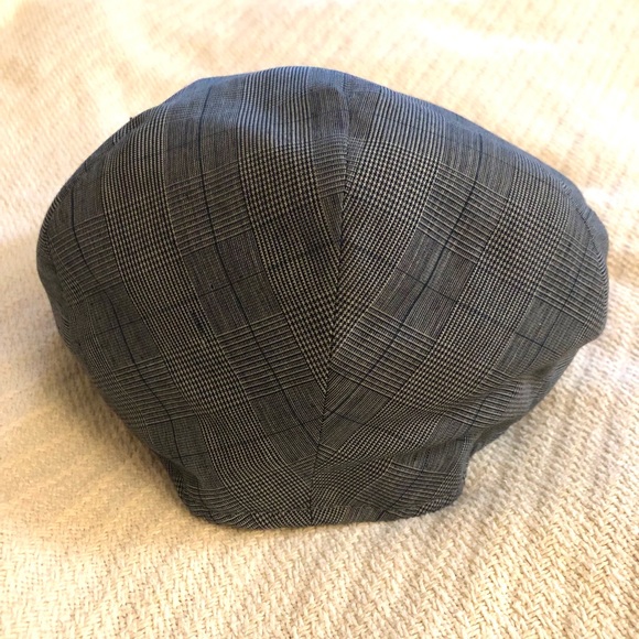 Bigalli Windowpane Plaid Duckbill Ivy Cap XL NWOT - Picture 4 of 8